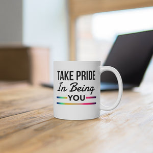 Take Pride 2020 White Mug